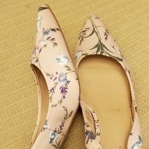 Summer sling back pumps